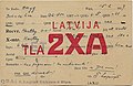 QSL TLA2XA-ET2XA (1927)