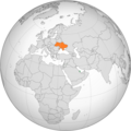   Ukraine / Україна   Qatar / Катар Українська: Україна і Катар на карті. English: Ukraine and Qatar locator map.