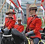 Припадници канадске Краљевске коњичке полиције