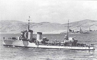 Italian destroyer <i>Francesco Crispi</i> Destroyer of the Regia Marina