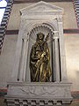Escultura del Donatello (Florència, Santa Croce)