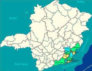 <span class="mw-page-title-main">Intermediate Geographic Region of Juiz de Fora</span> Intermediate geographic region in the Brazilian state of Minas Gerais