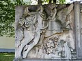 Sculptures (capitals and relief images of the former state library in Stuttgart) - material entity