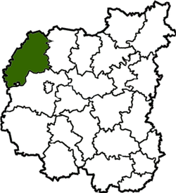 Location of Ripku rajons