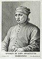 Arnolfo do Cambio (1240 ca.-8 marso 1302), ràmmo de G. B. Cecchi, 1769 [2]