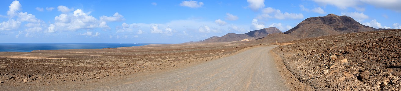 Road to the Faro de Punta Jandía Fuerteventura