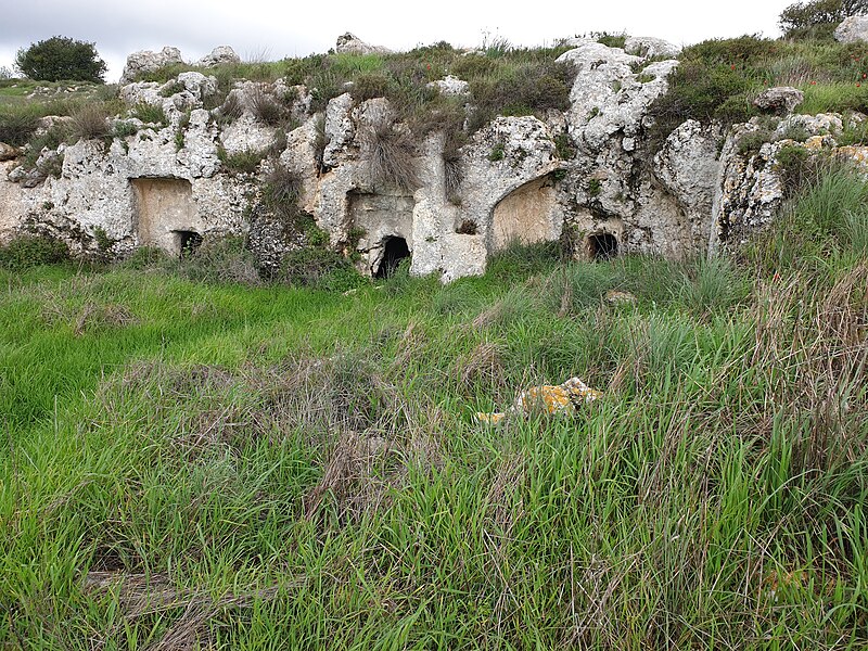 File:Rock-cut tombs.jpg