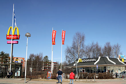 The third most northern McDonald's in the world