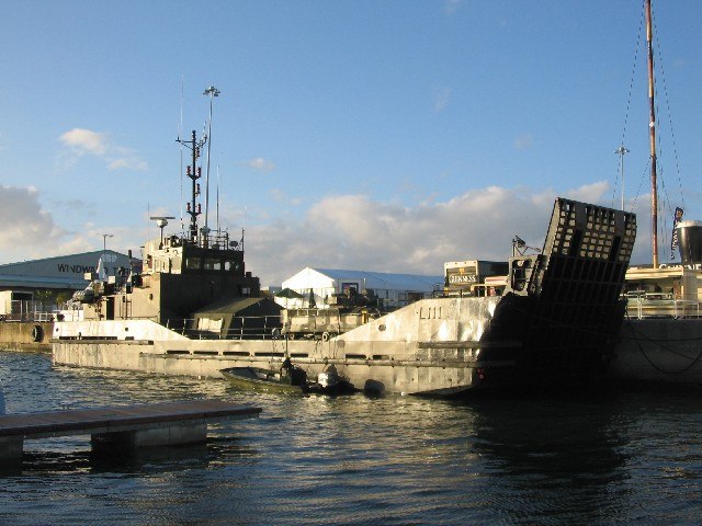 Royal Corps of Transport landing craft, the RCL Arezzo