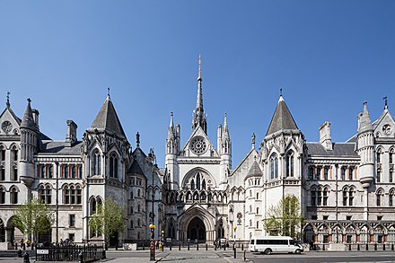 The Royal Courts of Justice of England and Wales