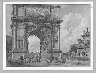 Triumphal arch of Vespasian