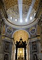 Ceiling of St. Peter's Basilica, Rome