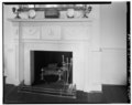 SECOND FLOOR- SOUTHWEST ROOM, MANTEL DETAIL (appears to be original but with some missing ornament) - William Blacklock House, 18 Bull Street, Charleston, Charleston County, SC HABS SC,10-CHAR,130-41.tif