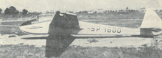 <span class="mw-page-title-main">SZD-11 Albatros</span> Polish single-seat glider, 1954