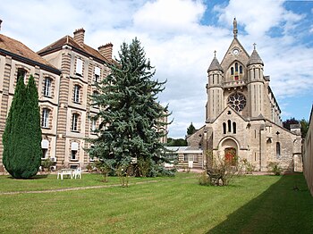 Sainte-Colombe Abbey in Saint-Denis-les-Sens