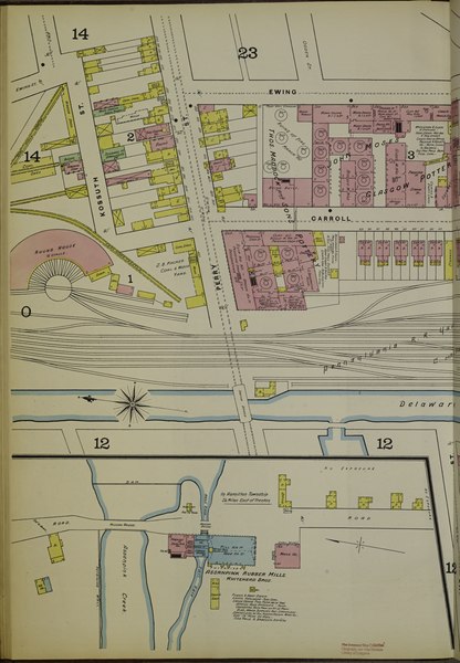 File:Sanborn Fire Insurance Map from Trenton, Mercer County, New Jersey. LOC sanborn05639 001-27.tif