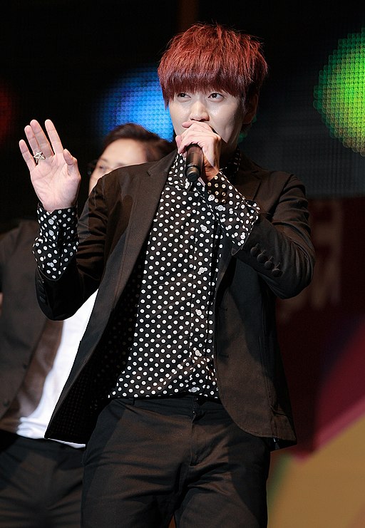 Sandeul at the Yongsan I-Park Mall on November 2013