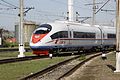Treno AV "Sapsan" o "Velaro RUS" della tedesca Siemens AG sulla linea Mosca-San Pietroburgo.