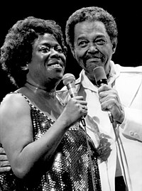 Sarah Vaughan and Billy Eckstine at Monterey Jazz Festival in 1981