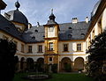 Deutsch: Memmelsdorf, Schloß Seehof, Innenhof English: Germany, Memmelsdorf, Seehof castle, inner court