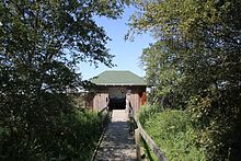 Beobachtungsstation im Schwimmenden Moor