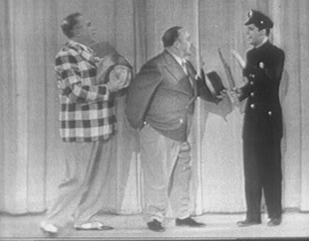 Screenshot from 1949 kinescope