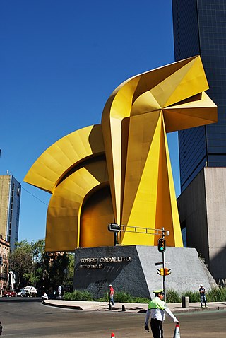 <i>El Caballito</i> (Sebastián) Sculpture in Mexico City, Mexico