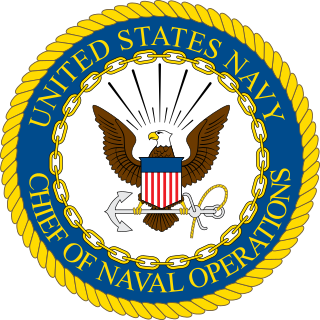 <span class="mw-page-title-main">Chief of Naval Operations</span> Statutory office held by an Admiral in the United States Navy