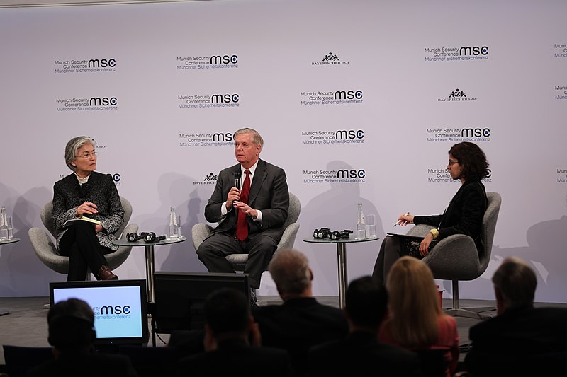 File:Senator Lindsey Graham takes part in the panel discussion "Multilateralism in a Changing International Order" (49556461503).jpg