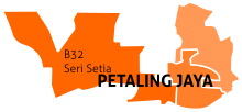.mw-parser-output .legend{page-break-inside:avoid;break-inside:avoid-column}.mw-parser-output .legend-color{display:inline-block;min-width:1.25em;height:1.25em;line-height:1.25;margin:1px 0;text-align:center;border:1px solid black;background-color:transparent;color:black}.mw-parser-output .legend-text{}
Seri Setia state constituency boundaries within the Petaling Jaya parliamentary constituency Seri Setia DUN, Petaling Jaya.svg