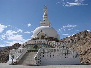 Peace Pagoda Buddhist stupa; a monument to inspire peace