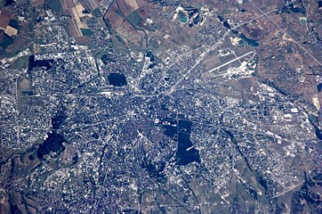 Δορυφορική εικόνα της Σόφιας