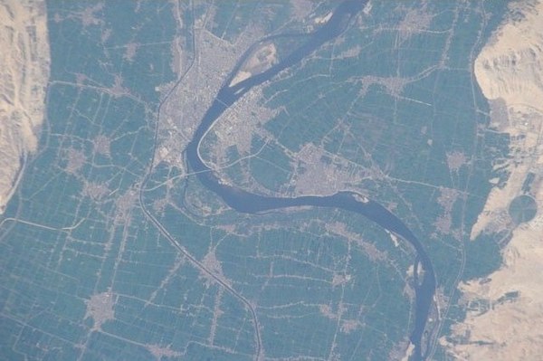 Satellite image of Sohag