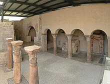 Säulen der Solnhofener Sola-Basilika