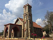 Exterior of a stone church