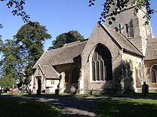 Cheltenham Minster, St Mary's an ancient parish church appropriated with a vicarage by Cirencester Abbey and, because unbeneficed at the dissolution in 1539, then continuing with a perpetual curacy until reunited with its rectory in 1863 StMarysCheltenham1.JPG