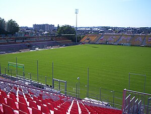 Das Stadion im August 2007