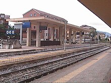 La stazione ferroviaria di Isernia.