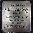 Stolperstein für Kurt Rosenbaum