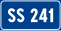 Государственная дорога 241 Italia.svg