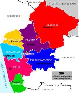 <span class="mw-page-title-main">Perinthalmanna taluk</span> Taluk in Kerala, India