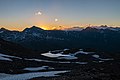 * Nomination Sunrise wildenkogel, now denoised. --Tesla Delacroix 08:56, 13 January 2021 (UTC) * Decline Insufficient quality. Nice composition Sorry but unfortunately it looks very smudged due to denoising. Why not use a tripod? --Moroder 10:26, 19 January 2021 (UTC) not enough time, the photo was taken on the way to the Großvenediger summit, but with normal conditions I would have used a tripod :)--Tesla Delacroix 15:29, 19 January 2021 (UTC)