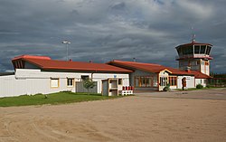 Sveg lufthavn. 
 JPG