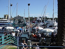 Terrace next to the port Sydney fish market.JPG