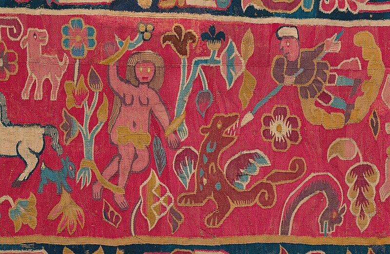 File:Tapestry with figurative scenes MET DP107405.jpg