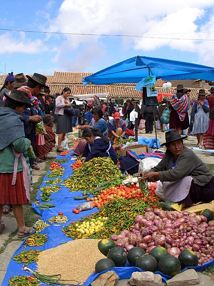 Tarabuco market