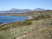 Tarskavaig Bay with The Cuillins