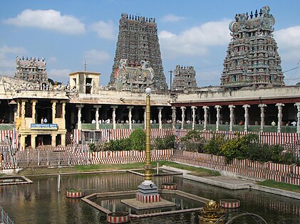 In the 14th century, the armies of Delhi Sultanate, led by Malik Kafur, plundered the Meenakshi Temple and looted it of its valuables; it was rebuilt and expanded in the 16th century.