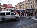 Čeština: Teplice, okres Teplice. Benešovo náměstí, autobus SOR BN 12 (pravděpodobně ev. č. 439), dopravce Arriva Teplice. English: Teplice, Teplice District, Ústí nad Labem Region, Czech Republic. Benešovo náměstí, a bus of Arriva Teplice. Camera location 50° 38′ 32.2″ N, 13° 49′ 34.6″ E    View all coordinates using: OpenStreetMap