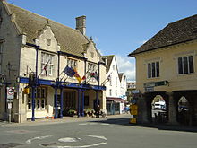 The centre of Tetbury